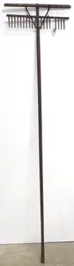 Primitive wooden rake
