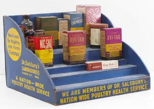 Dr Salsbury Farm Products product display