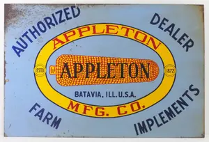 Appleton Farm Implements sign