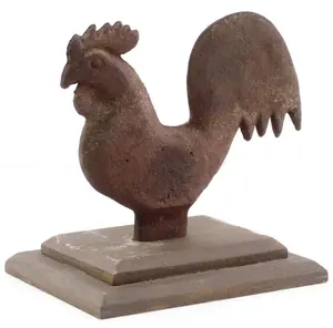 Cast iron Hummer rooster windmill weight