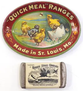 Quick Meal tip tray / Ringen Stove match safe