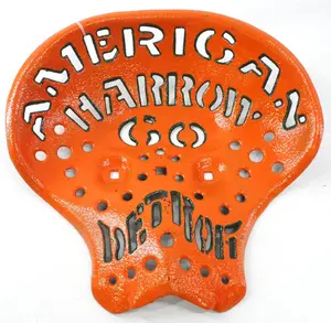 American Harrow Co. cast iron seat