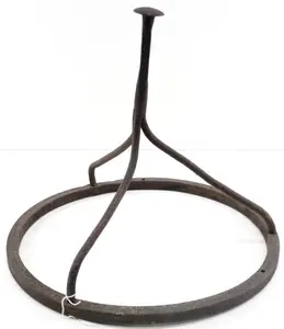 Early hand-forged horseshoeing stand