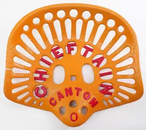 Chieftan, Canton, O cast iron seat