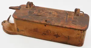 Warrior cast iron implement tool box
