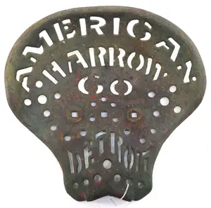 American Harrow Co. cast iron seat