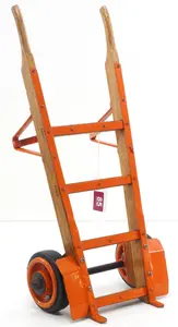 Salesman sample 2-wheel push cart