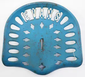 Evans cast iron seat
