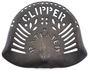 Clipper Patented cast iron seat