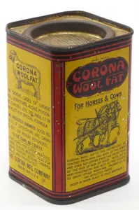 12-oz Corona Wool Fat tin