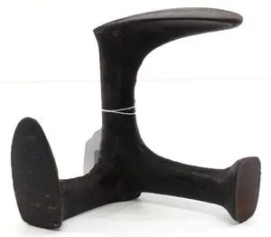 Cast iron shoemaker's lap anvil