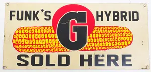 Funk's G Hybrid Sold Here sign
