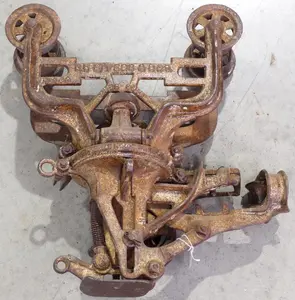 FE Myers Sure Grip Unloader cast iron hay car