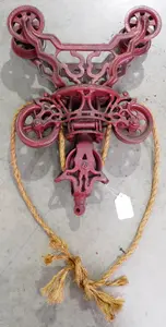 FE Myers cast iron hay car with CDP