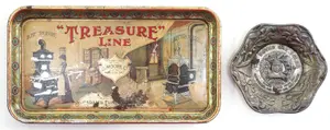 (2) Tin tip trays