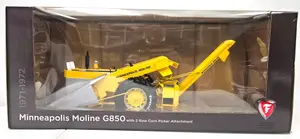 Firestone Minneapolis Moline G850 Tractor & Picker