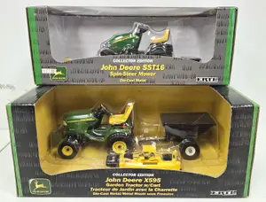 John Deere X595 Garden Tractor Set