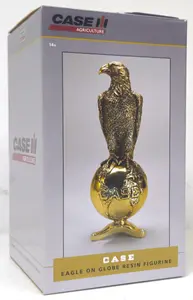 Case IH Resin Eagle on Globe Figurine