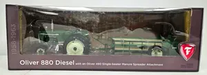 Oliver 880 Diesel with Oliver 490 Manure Spreader