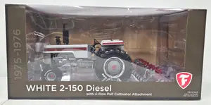 White 2-150 Diesel with 4 Row Pull Cultivator