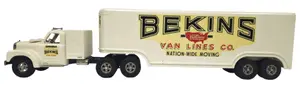 Smith Miller Bekins Van Line Truck and Trailer