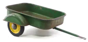 Early John Deere Pedal Tractor Trailer