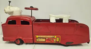 1950's Marx Sit-n-Ride Fire Truck