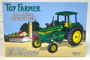 John Deere 4230 Diesel Tractor with Roll Guard
