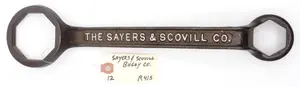 13.5''L "The Sayers & Scovill Co"