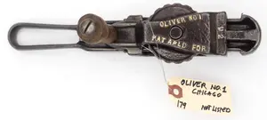 10.5''L "Oliver No.1 Pat Apld For"