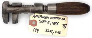 7.25''L "American Wrench Co August ME"