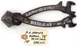 7.25''L "G.A. Hosmer & Co Buffalo NY"