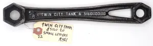 10.25''L "5/8 Twin City Tank & Silo Co."