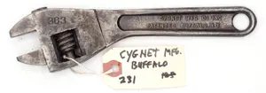 8''L "Cygnet Mfg Co. Inc. Patented Buffalo NY"