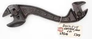 10''L "Buckeye" S-shaped adj. buggy wrench