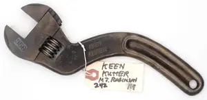 9.5''L "Keen Kutter" S-type nut wrench