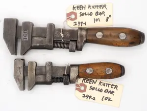 (2) "Keen Kutter" wrenches
