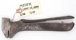 8.5''L "Meier Wrench Pat'd Sept 10, 1889"