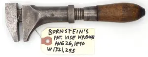 8''L "Bornstein's Pat. Vise Wrench"