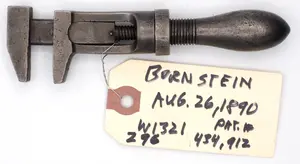4''L Bornstein metal handle double screw