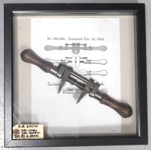 A.B. Smith double screw, double handle wrench