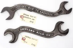 (2) Indiana Silo Co. Wrenches