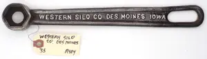 12''L "Western Silo Co Des Moines Iowa"