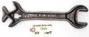 10.25''L "J.I. Case Plow Works 1222"
