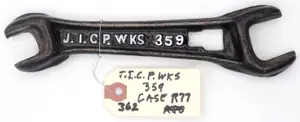 8.25''L "J.I.C.P. Wks 359" Case