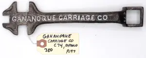 9''L "Gananoque Carriage Co"