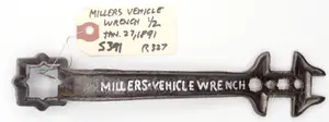 8.75''L "Millers Vehicle Wrench"