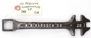 9.25''L "H.H. Babcock Co 28"