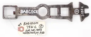8.75''L "Babcock (E with circle) 7321C"