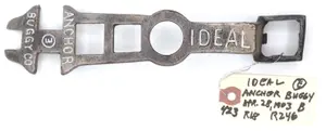 8.5''L "Ideal Anchor Buggy Co (E with circle)"